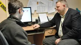 Kuba podpatrywał pracę policjantów