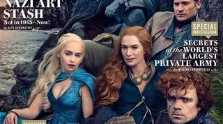 Kwietniowy numer "Vanity Fair" poświęcony jest "Grze o tron"