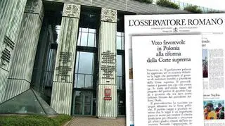 "L&#039;Osservatore Romano" o zmianach w polskim Sądzie Najwyższym