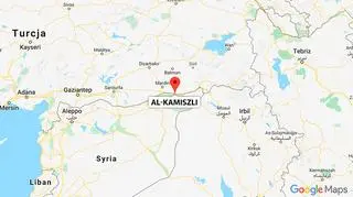 Lądowisko dla śmigłowców powstaje w Al-Kamiszli w Syrii