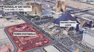 Las Vegas. Hotel, z którego strzelał napastnik