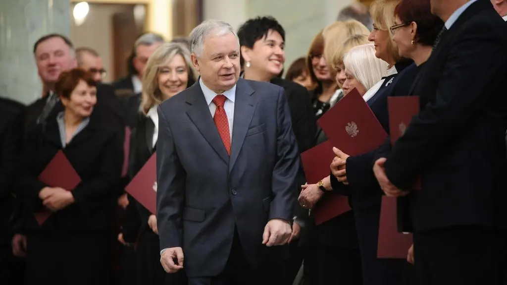Lech Kaczyński / PAP