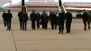 Lecimy solidaryzować się z narodem gruzińskim - tłumaczył polski prezydent (TVN24)