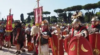 Legioniści przed walką