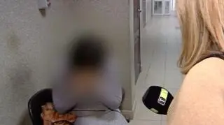 Lekarka nie chciała rozmawiać przed kamerą