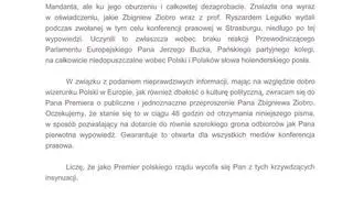 List do premiera, cz. II