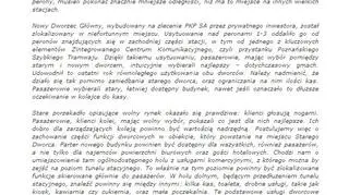 List IdP do prezesa PKP S.A.