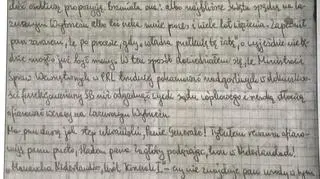 List Michnika do Kiszczaka