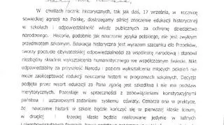 List prezesa PiS do premiera