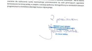 List wiceministra Jakuba Skiby do Dietmara Woidke, cz. 2