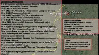 Lista jednostek skoncentrowanych przy granicy