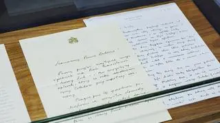 Listy można podziwiać w domu 