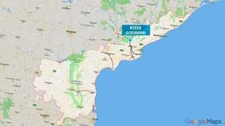 Łódź wywróciła się na rzece Godawari na wysokości wsi Katchuluru w stanie Andra Pradeś w środkowych Indiach