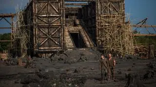 Logan Lerman i Russell Crowe 