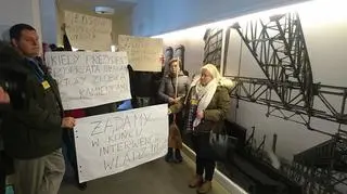 Lokatorzy protestują w magistracie