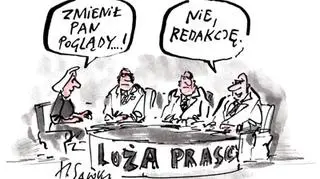 Loża prasowa wg Henryka Sawki (Henryk Sawka)