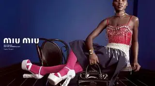 Lupita Nyong'o w kampanii Miu Miu