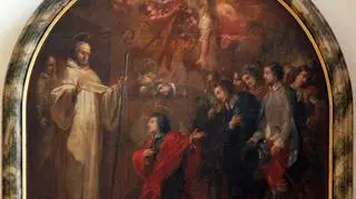 M. Willmann, "Św. Bernard u bram opactwa w Claroix"