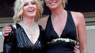 Madonna i Sharon Stone na czerwonym dywanie\EPA