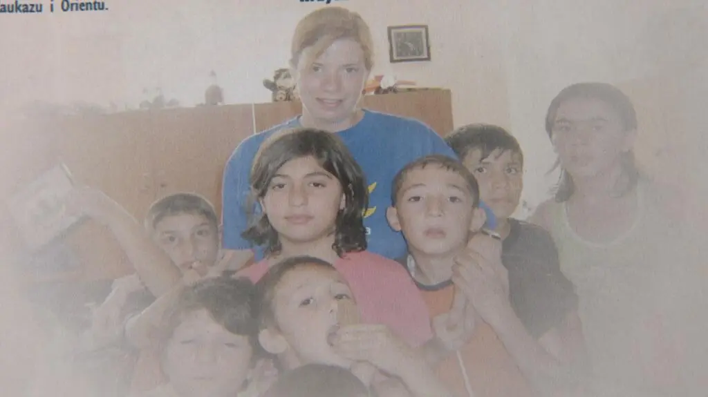 Maja z dziećmi