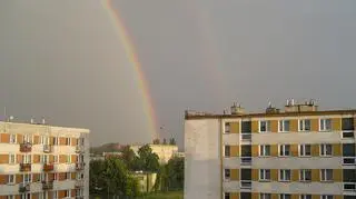 Maków Mazowiecki po burzy (fot. Janusz)