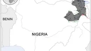 Maksymalny obszar kontrolowany przez Boko Haram w styczniu 2015 roku
