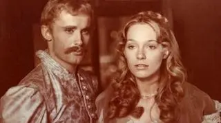 Małgorzata Braunek i Daniel Olbrychski w "Potopie" 