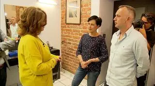 Małgorzata Kidawa-Błońska odwiedziła jeden z zakładów fryzjerskich