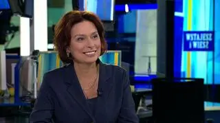 Małgorzata Kidawa-Błońska w programie "Wstajesz i wiesz" 
