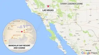 Mandalay Bay Resort and Casino znajduje się obok lotniska w Las Vegas