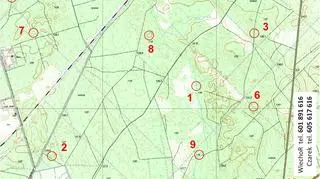 Mapa 1:10000 na początek Ełckiej Zmarzliny