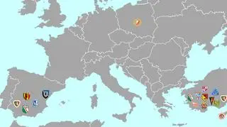 Mapa obozów polskich klubów