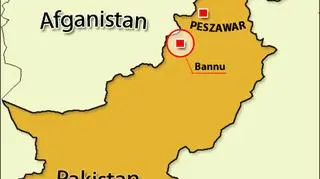 Mapa Pakistanu