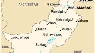Mapa Pakistanu