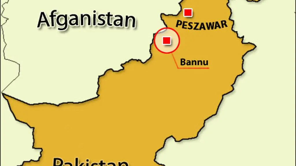 Mapa Pakistanu