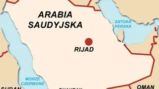 Mapa półwyspu arabskiego