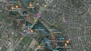 Mapa Szacht