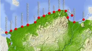 Mapa tegorocznej trasy