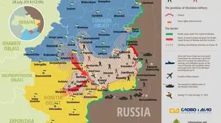 Mapa walk na Ukrainie