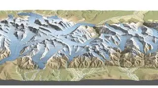 Mapa z opracowania The Tatra Mountains during the Last Glacial Maximum