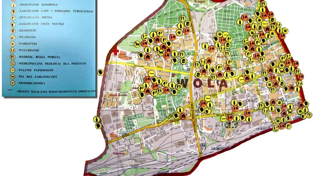 Mapa zagrożeń Woli