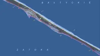 Mapa zagrożenia powodziowego od strony morza