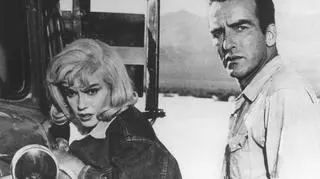 Marilyn Monroe i Montgomery Clift w "Skłóconych z życiem"
