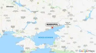 Mariupol na wybrzeżu Morza Azowskiego