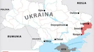 Mariupol to położony niedaleko granicy z Rosją strategiczny port nad Morzem Azowskim.