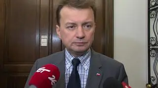 Mariusz Błaszczak - szef MSWiA 