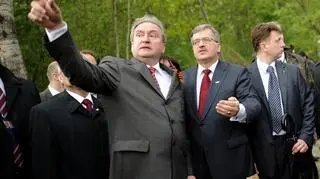 Marszałek i gubernator Smoleńska(fot.PAP/EPA)