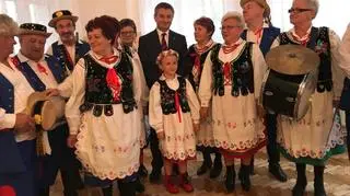 Marszałek Marek Kuchciński z wizytą w Dębowcu na Podkarpaciu