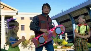 Marty McFly i jego deskorolka