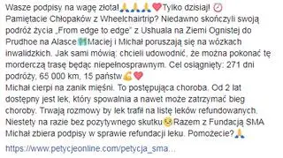 Martyna Wojciechowska wspiera zbieranie podpisów pod petycją 
